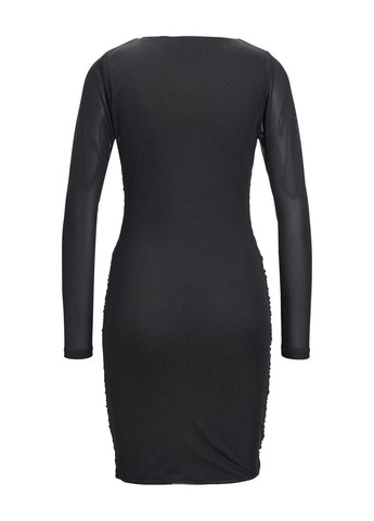 Черное коктейльное платье JJXX однотонное