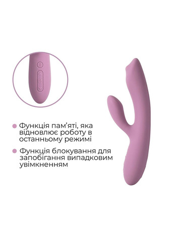 Смарт вібратор-кролик з перлинною стимуляцією точки G Trysta Neo Svakom (335394837)