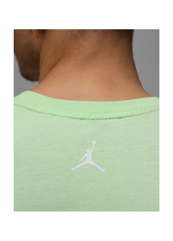 Зеленая футболка мужская sport green Air Jordan