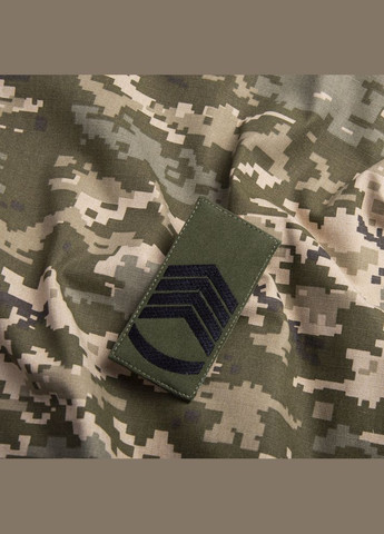 Шеврон нашивка на липучці погон звання ЗСУ Головний сержант 5х10 см IDEIA (275870299)
