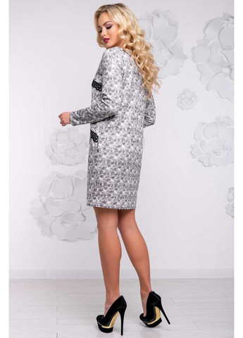 Серое платье 1054.2919 Seventeen