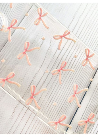 Чехол с утолщёнными углами на Samsung Galaxy S22 Бантики (принт 404) Creative (355387258)