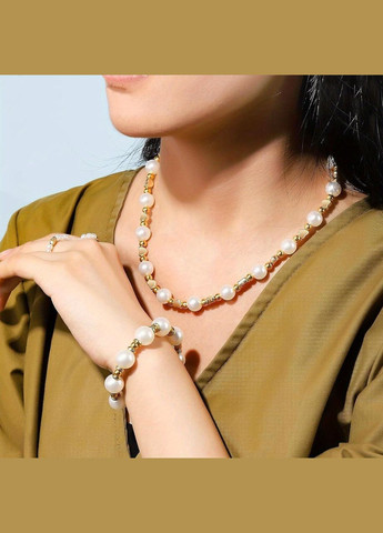 Детский набор перламутровых бусин для создания украшений 5-12 лет 1200 деталей ( код: DIY1200 ) Handmade (331902328)