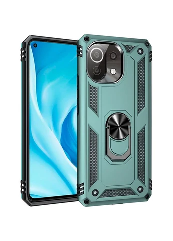 Чохол Military для Xiaomi Mi 11 Lite / Mi 11 Lite 5G / 11 Lite 5G NE Dark Green (706645) BeCover (323102147)