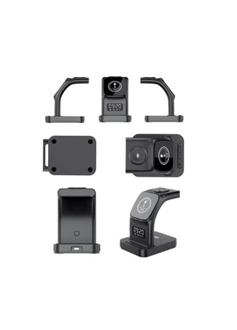 Бездротова Зарядна станція-годинник ET-WC37 15W Earldom (301087015)