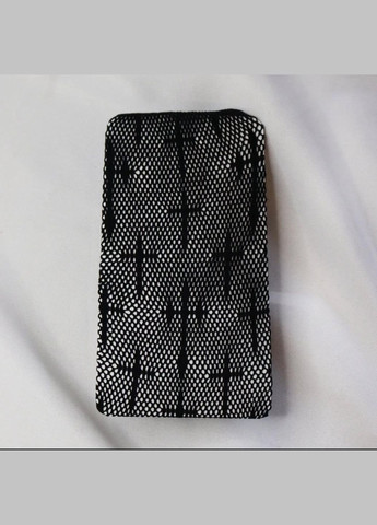 Чорні колготки міцні з хрестами капронки в сіточку мереживні гранж стиль візерунок хреста жіночі панчохи one size жіночі готичні No Brand (326599916)