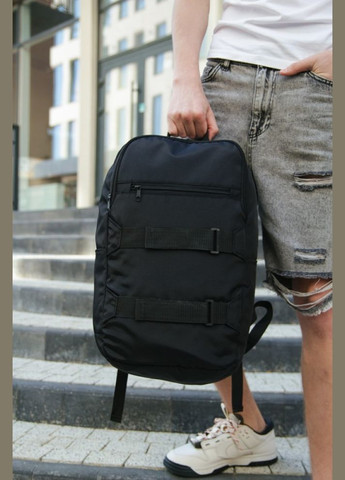 Рюкзак спортивный, городской черный Basic No Brand (328000411)