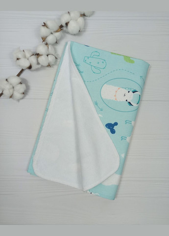 Набор пеленок для новорожденных a.l.babybox Лама Мятный No Brand (315488203)