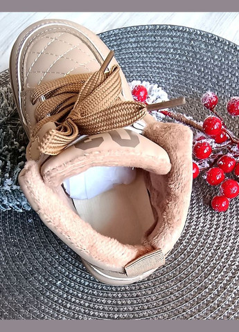 Хайтопи демі Diamond 2 на липучці бежеві No Brand (303612176)