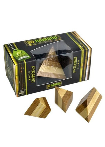 Головоломка Pyramid (Пирамида) 3D Bamboo 473126 Eureka (301835109)
