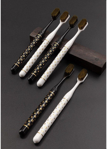 Зубна щітка у стилі LV біла No Brand (295012643)