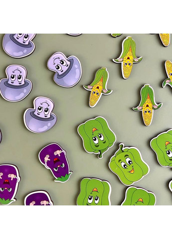 Деревянная настольная игра «Овощи -1» сортер-комодик Ubumblebees (365642343)