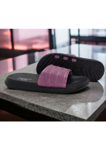 Фиолетовые шлепанцы American Club