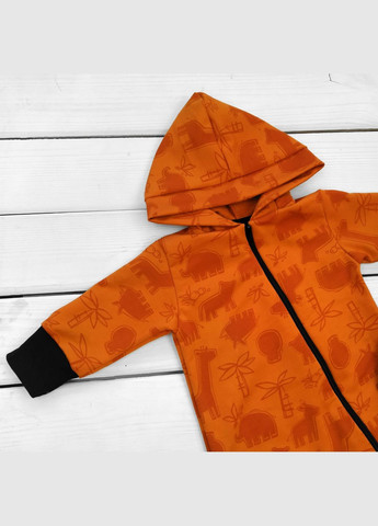 Чоловічок з капюшоном і шапка Спекотна африка Жовтогарячий Malena (299475818)