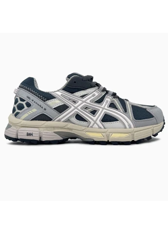 Сірі літні кросівки asics gel-kahana 8 blue/grey асікс гель кахано 8 сірі No Brand