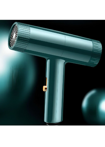 Профессиональный фен для сушки укладки волос с функцией ионизации 2 режима работы 19х15.5 см (480130-Prob) Зеленый Unbranded (329950715)