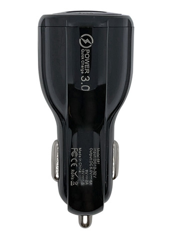 Автомобільний зарядний пристрій XON UniLink 2 x QC3.0 Black (CU002A30WB 3418) XON E-Tech (303428942)