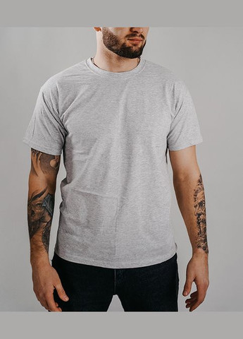 Сіра футболка чоловіча valueweight (061036e3ml) з коротким рукавом Fruit of the Loom