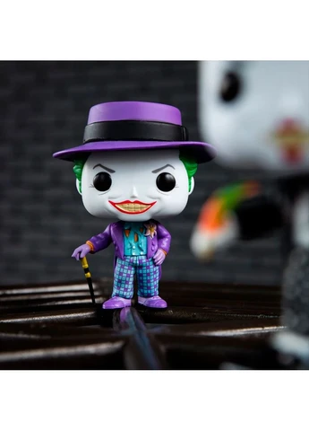 Ігрова фігурка POP! вінілова 9,6 см Batman 1989 Joker з капелюхом Chase Funko (393589852)