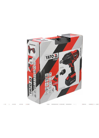 Гайковерт аккумуляторный ударный YT-828075 ( 18 В 3/4" 2000 Нм ) YATO (346532631)