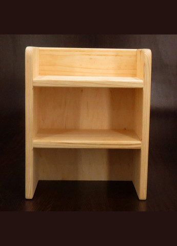 Настінна полиця з дерева Домініон бланже (НСП-010101) No Brand (328081224)