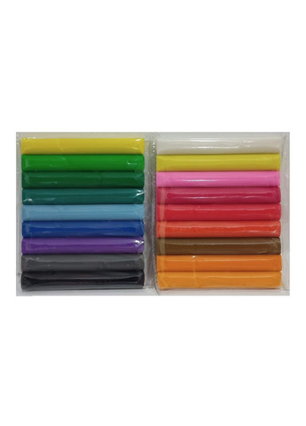 Пластилин 18 цветов 300г в картонной уповке 26218 VGR (287327890)