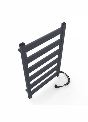 Электрический полотенцесушитель Зебра Бонд ЧК(ГМ) 6 500Х800 Э графит П/П Laris (318681247)