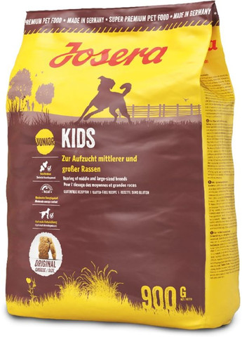 Сухой корм для собак Kids корм для щенков 900 г (4032254745198) Josera (279562208)