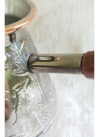 Турка мідна Слов'янськ "Кавомолка" (200 мл) Сторчай (366197867)