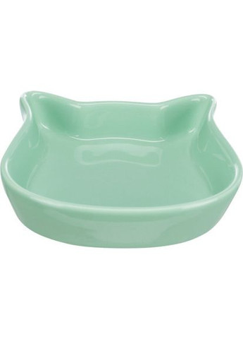 Миска для котів керамічна в формі котячої голови, 0,25 л, 12 х 12 см, кольори в асортименті (*) Trixie (322591537)