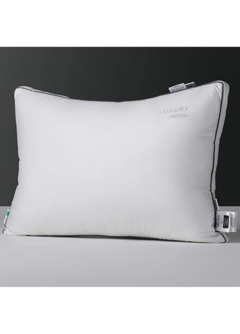Подушка вовняна №1226-7 "Luxury Exclusive" Premium вовна мако-батист (м'яка) 50*70 Mirson (398952657)