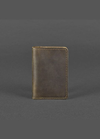Шкіряний кард-кейс (візитниця) 6.0 темно-коричневий (A-026161) BlankNote (328444717)