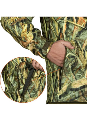 Комбінована демісезонна куртка rubicon cane Camotec