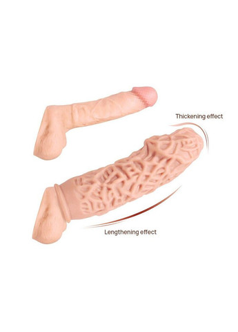 Насадка на член Kokos Extreme Sleeve ES.12 размер M, утолщающая, стимулирующий рельеф No Brand (366879627)