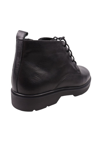 Черные ботинки мужские черные натуральная кожа Vadrus