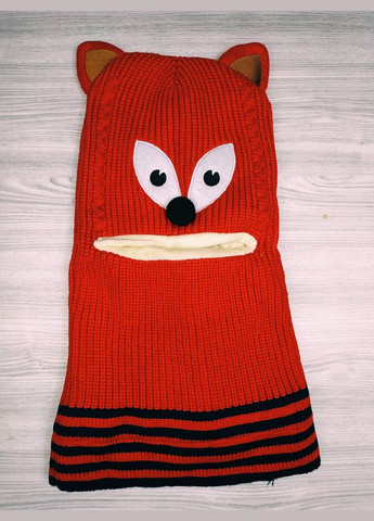 Зимовий шолом Fox червоний 4770-54 No Brand (303612328)