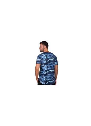 Комбінована футболка мужская short army n015 синий (06508069) FDSO
