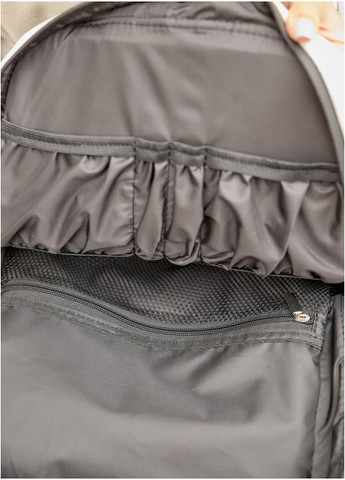 Женский рюкзак с карманами и отделением под ноутбук Белый з принтом blue flowers (5320291339) Sambag (361244638)