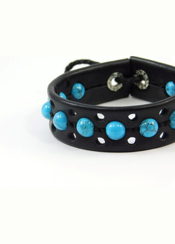 Браслет шкіра Бірюза 18 Fursa fashion (322316103)