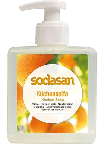 Органічне кухонне мило для нейтралізації запахів 300ml (2-738935) Sodasan (369797126)