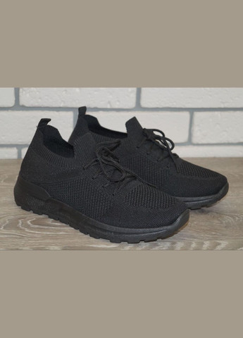Чорні Осінні кросівки чоловічі текстильні чорні LQD