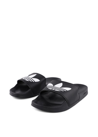 Черные мужские шлепанцы fu8298 черный резина adidas