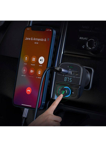 ОЗУ с FM-модулятором CD229 FM&Bluetooth Transmitter&Car Charger + TF Slot Ugreen (361235105)