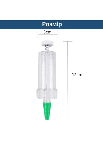 Ручная мини-сеялка для мелких семян 3 мм с регулировкой подачи для цветов, овощей и трав No Brand (370287182)
