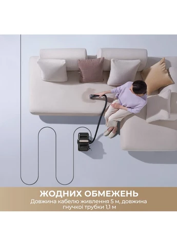 Миючий пилосос для килимів та тканин Dreame N10 (397158551)