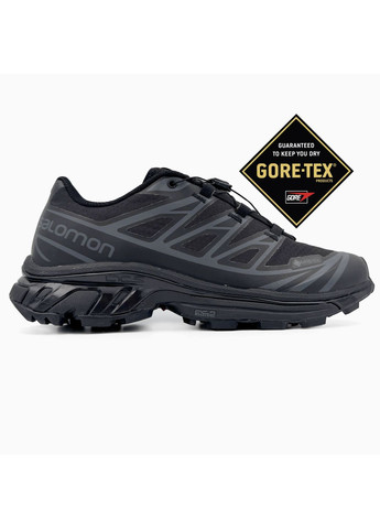 Черные демисезонные кроссовки мужские salomon s / lab xt-6 gore-tex black саломон хт-6 No Brand