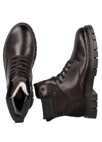 Коричневые зимние ботинки Rieker