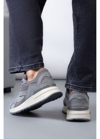 Кросівки жіночі WKL81-3 Натуральна замша сірі 346546 Hoseily сірі (364487175)