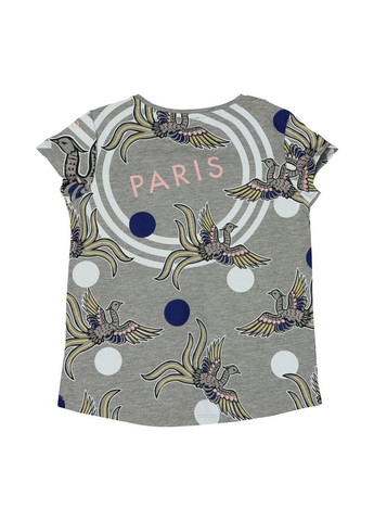 Серая демисезонная футболка арт. 10058, jennifer phoenix celebration, 86 см, 2 года Kenzo