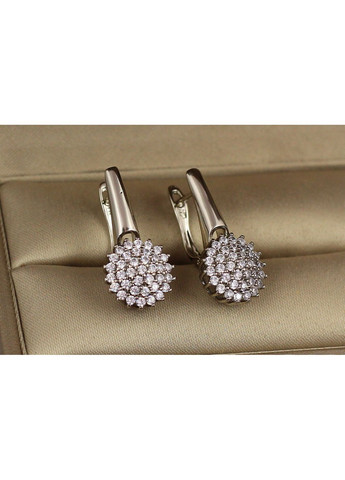 Сережки новий всесвіт 2.4 см сріблясті love-shopping Xuping Jewelry (354655773)